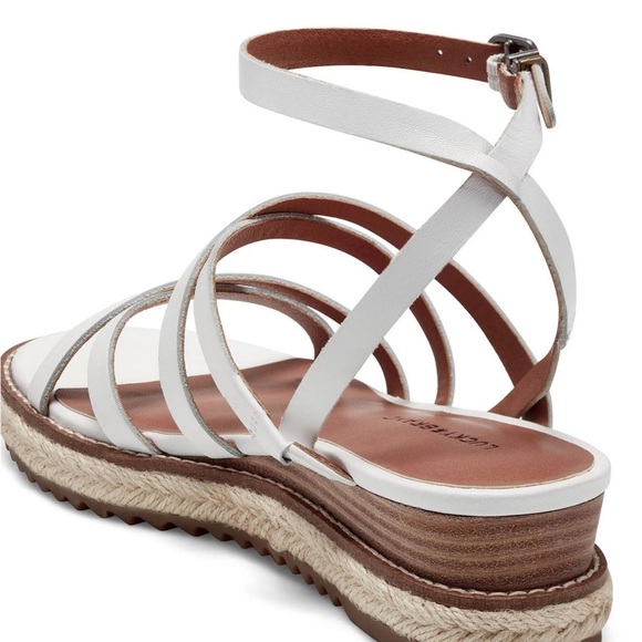 Lucky Brand Women's Nemelli Strappy Wedge Sandal Platform size 8M - Picture 7 of 11